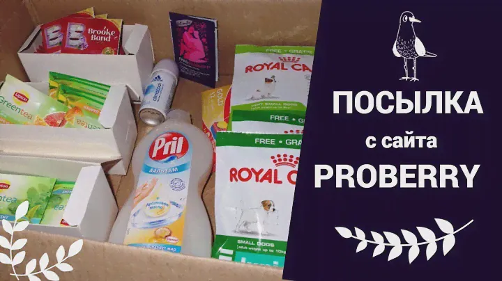 Посылка с proberry